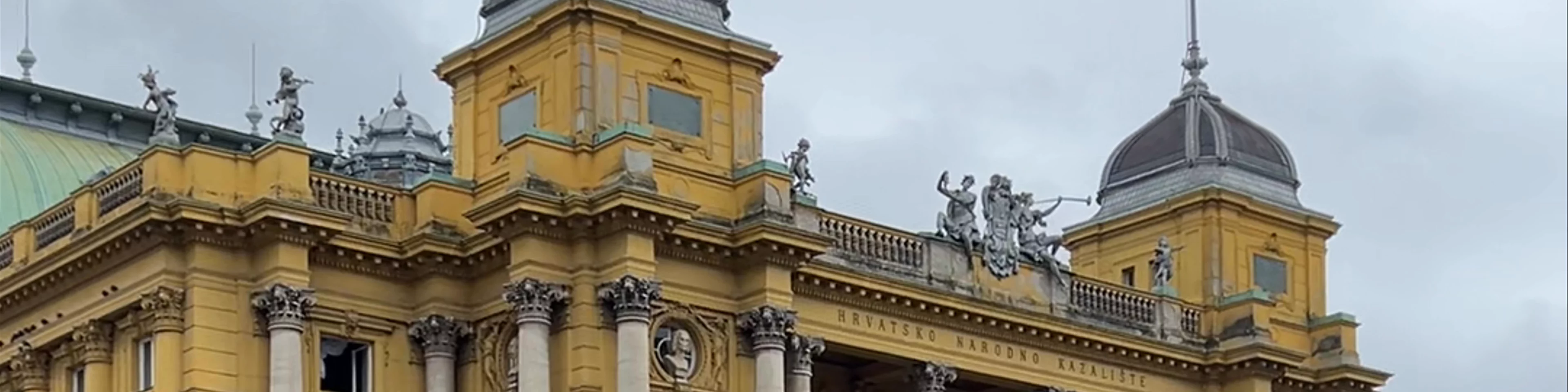 Croatian National Theatre in Zagreb