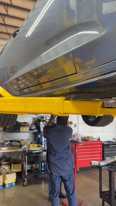 A S Muffler - Luis carefully lifted my car. Chevrolet dealer broke my side skirts prior to this. Thank you for being on point with service. - Auto Repair Near Me - Santa Ana, California