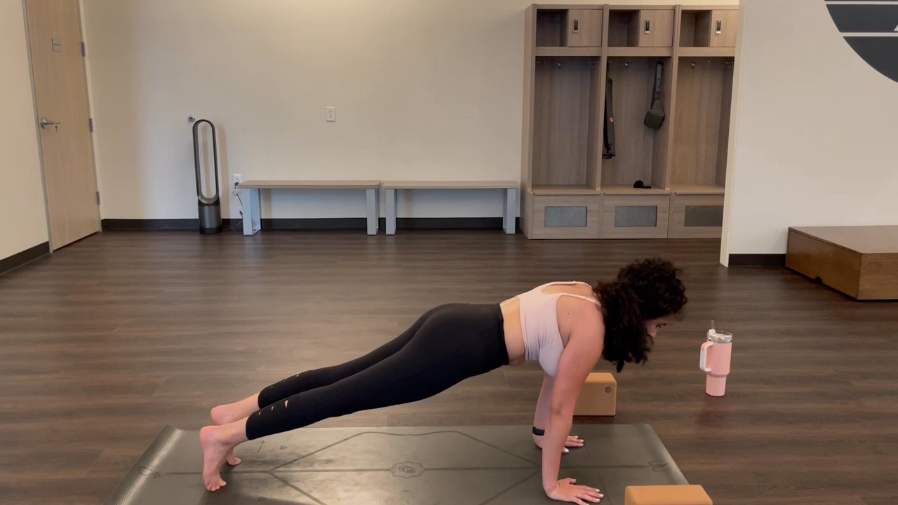 POSE Studios - Strengthening those chaturangas - Yoga Near Me - Frisco, Texas