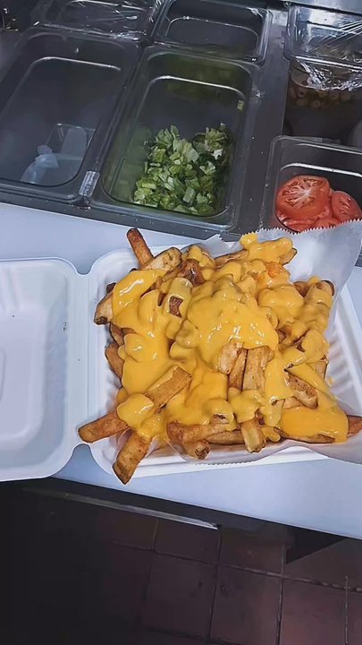 Cluck U Chicken - Cheesy Fries are awesome !!!!!!! - Fast Food Near Me - Linden, New Jersey