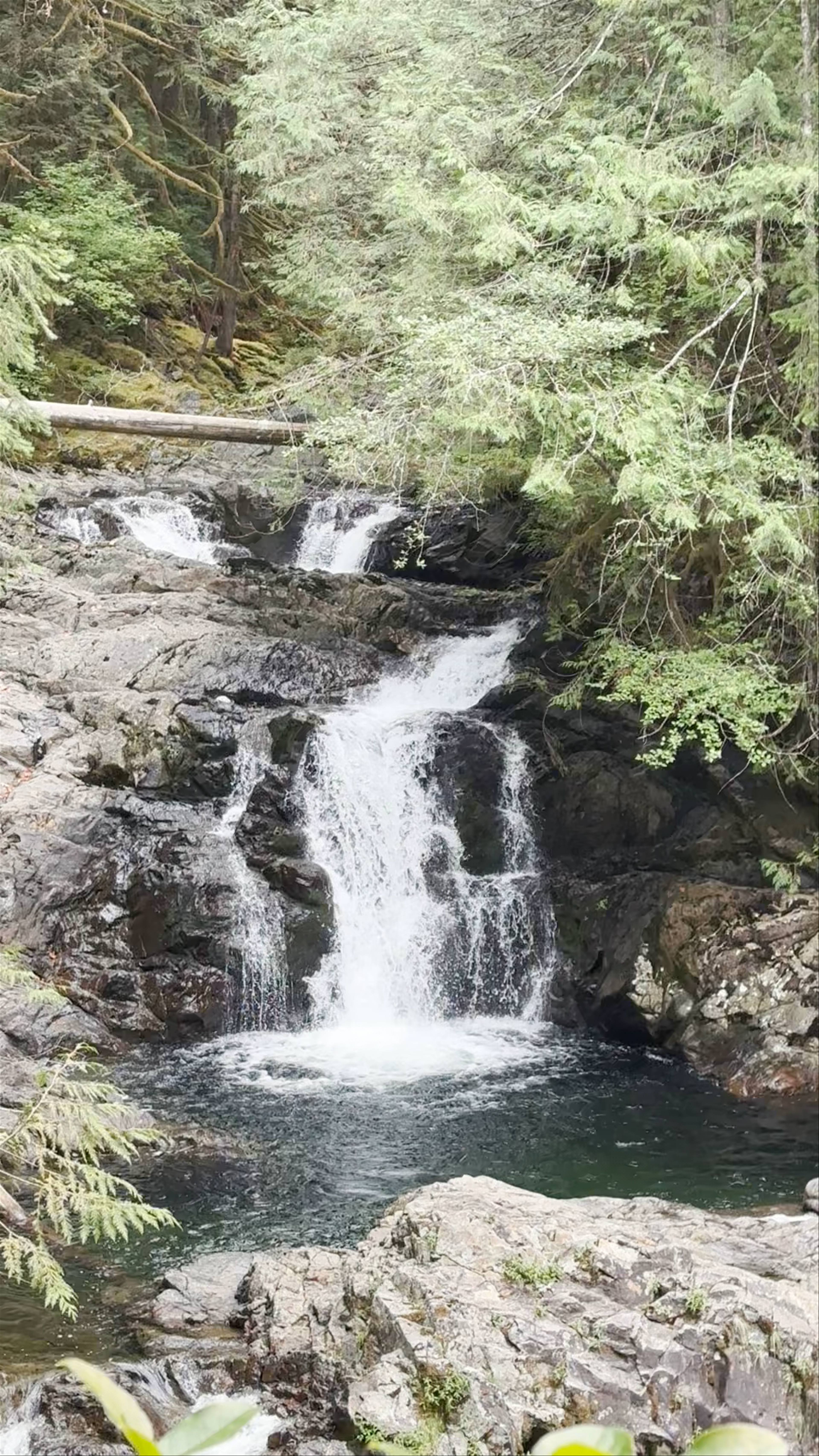Wallace Falls Middle Falls Overlook