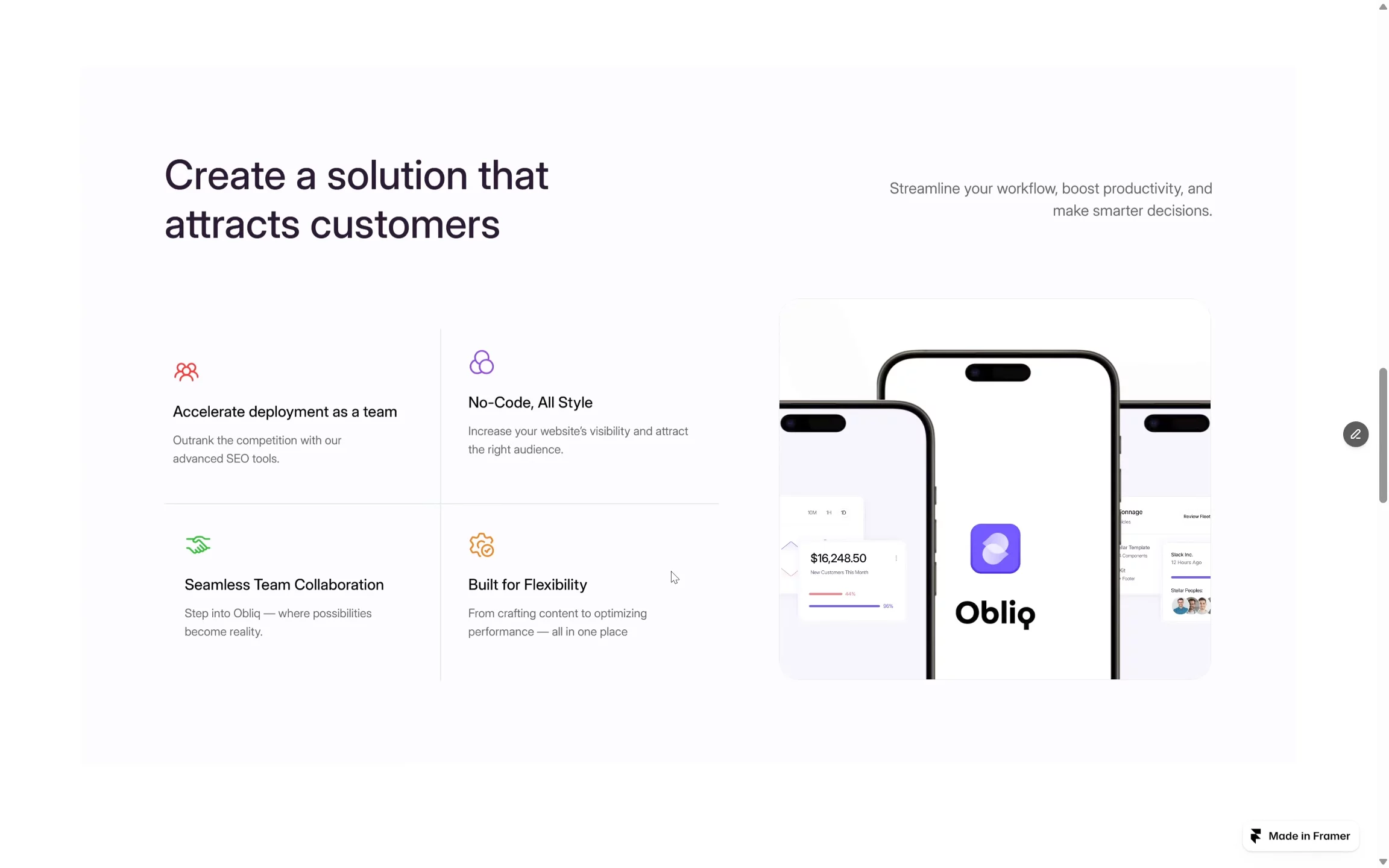 Framer development (Figma to Framer) part 3Design is not mine, credits to @_heyfaisal (on X/twitter)