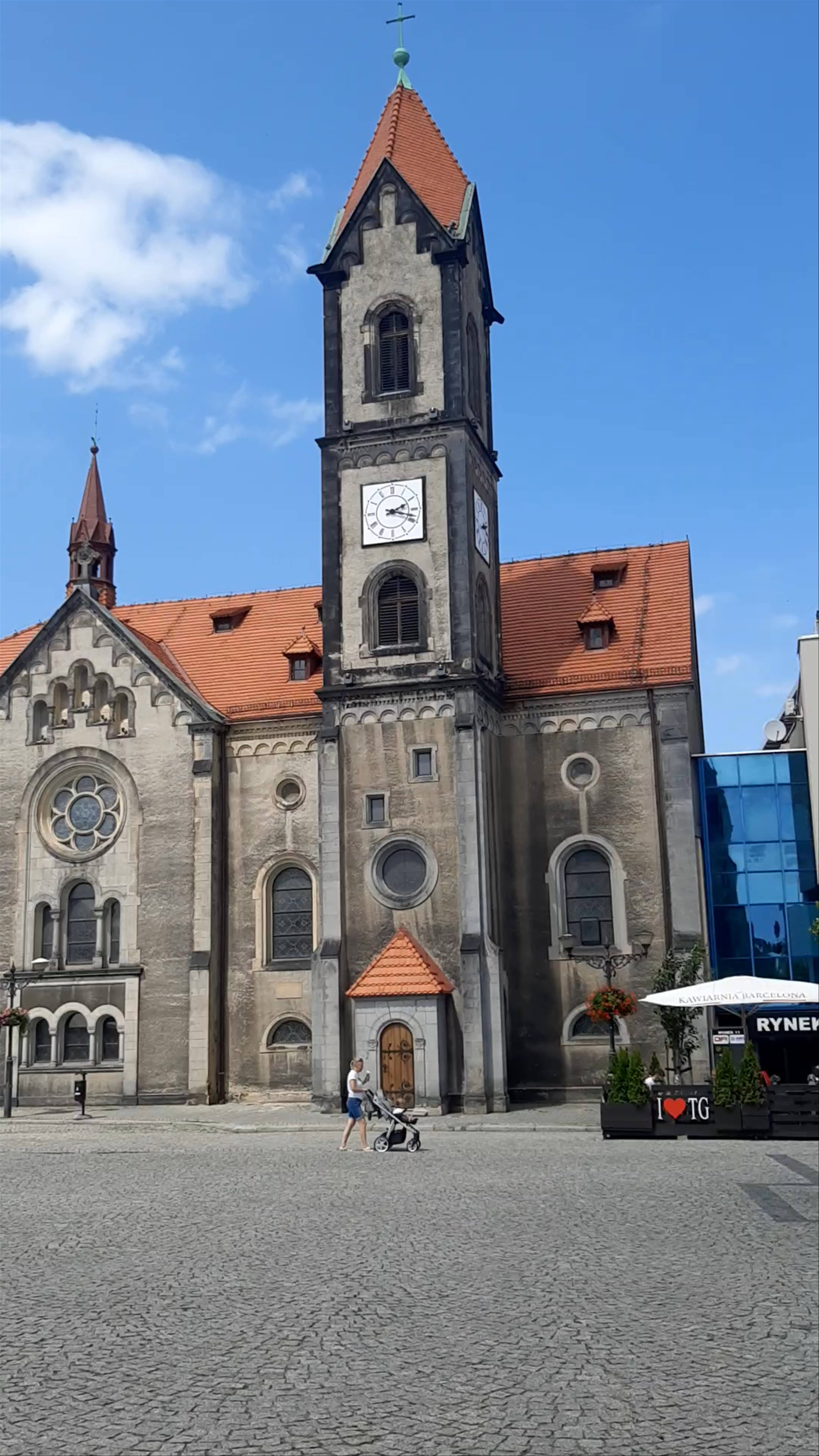 Tarnowskie Góry town square