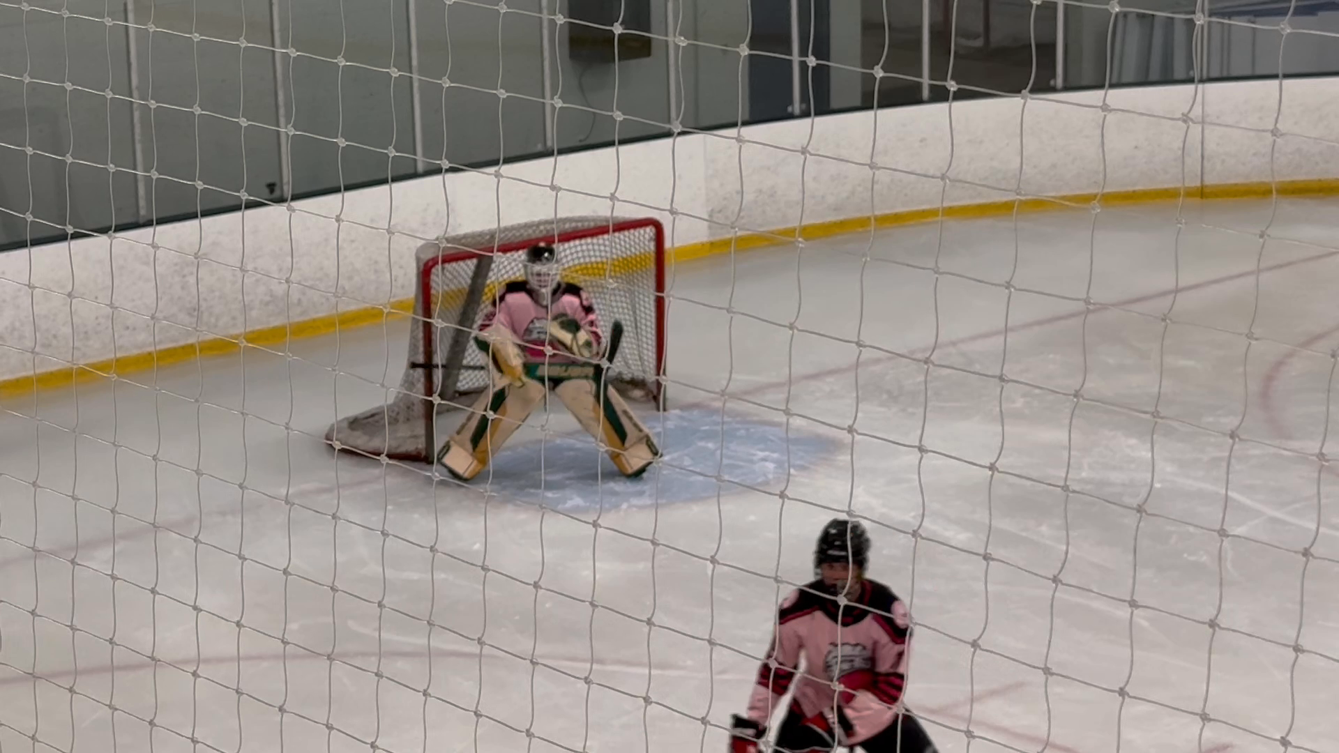 Michael Nudo's Incredible Kick Save | Bewtween the Buckets 14U AAA