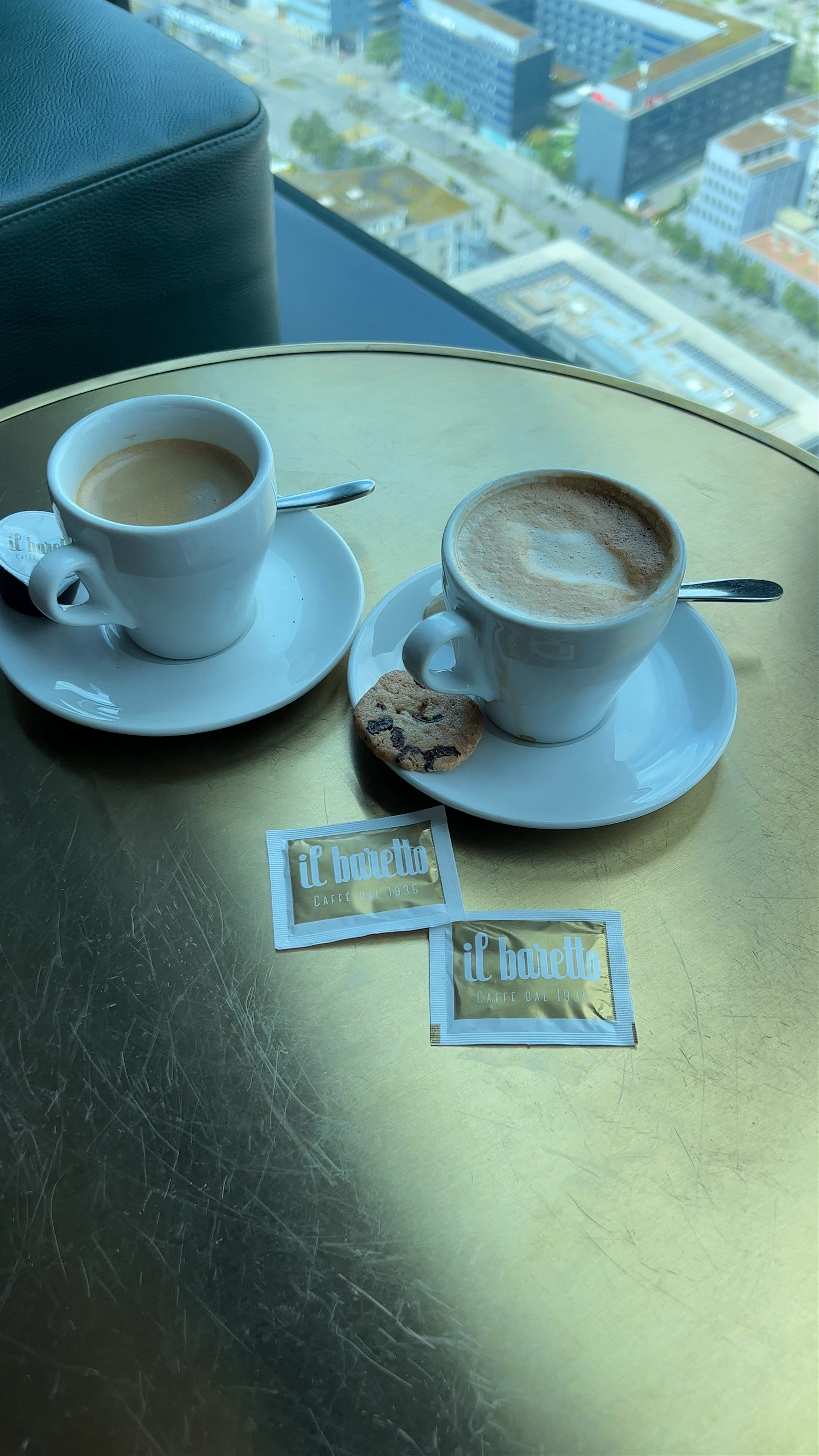 Scenic Coffee Break with Panoramic Views at CLOUDS, Zürich
