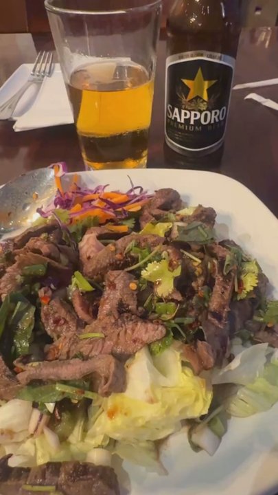 Thai Thyme - Spicy beef salad - Thai Near Me - Monrovia, California