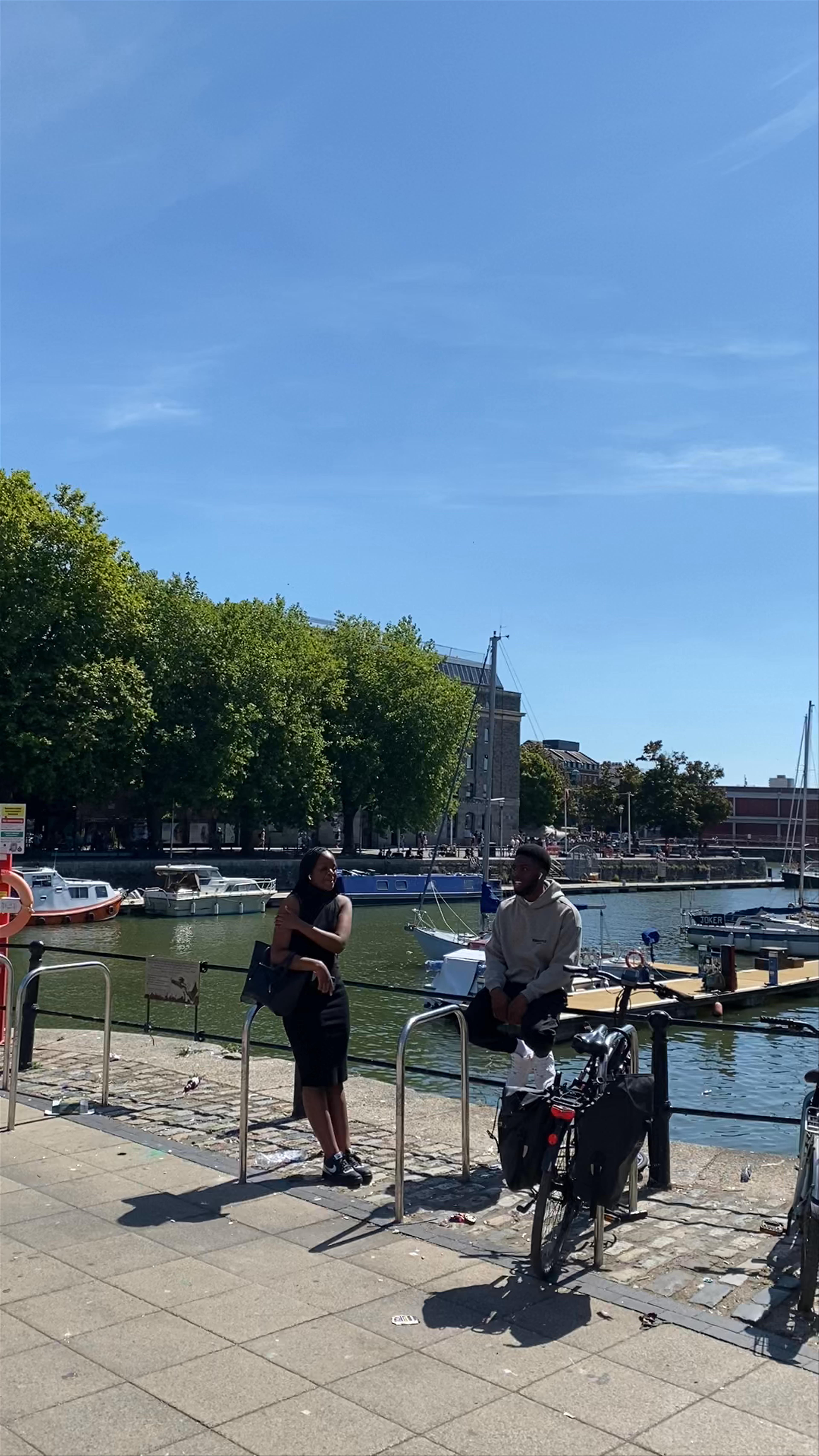 Sunny Day at Anchor Road, Bristol's Vibrant Waterfront