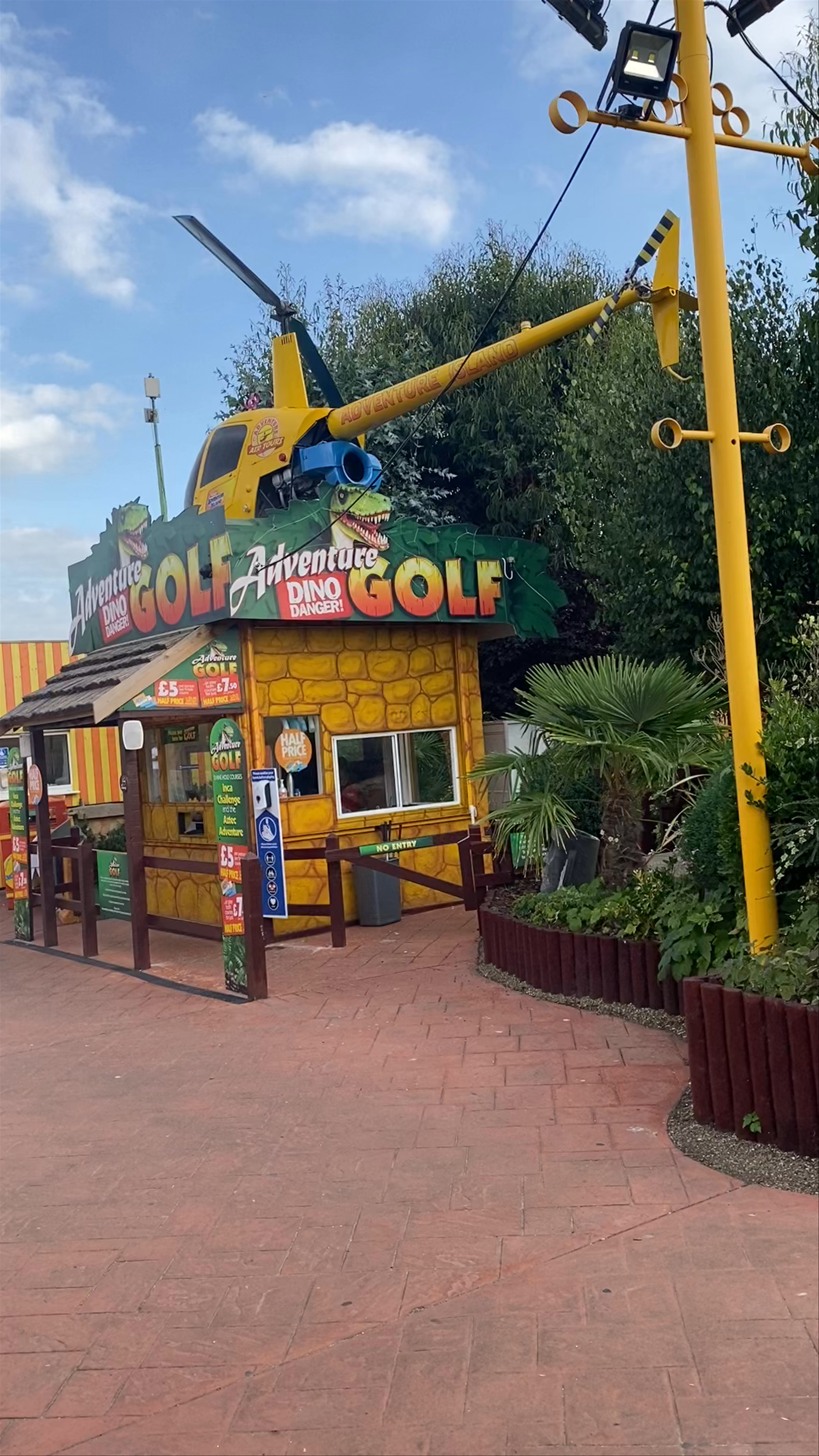 Adventure Golf at Adventure Island, Southend-on-Sea