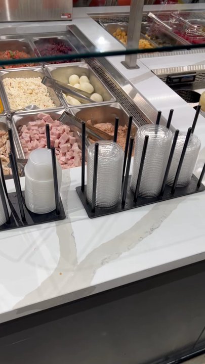 Amazon Fresh - Premade salad bar - Grocery Near Me - Whittier, California