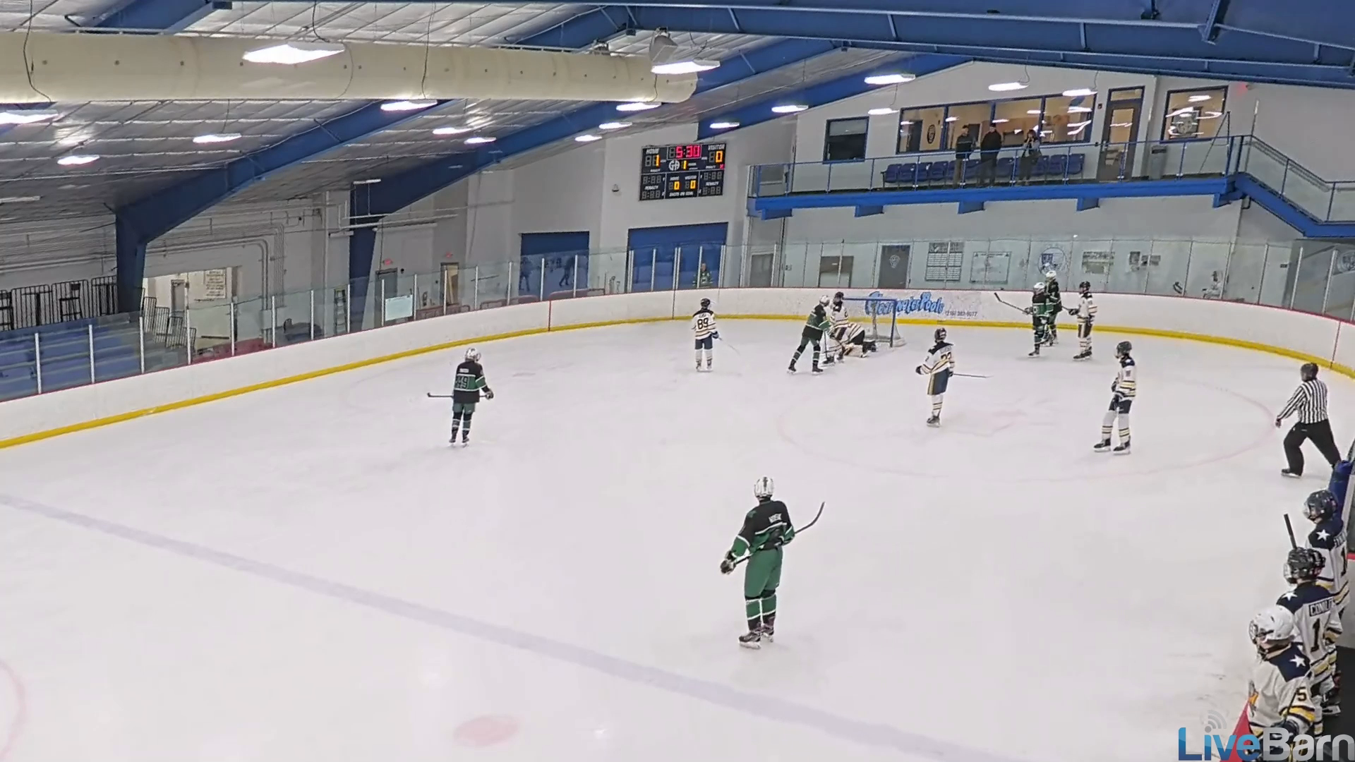Joey Dorsey's Near-Miss Backhand Highlight | Medina Hockey Club