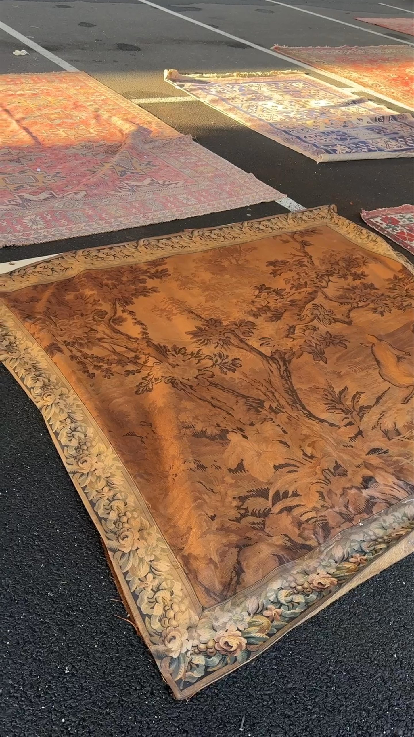 19th Century Forest Tapestry