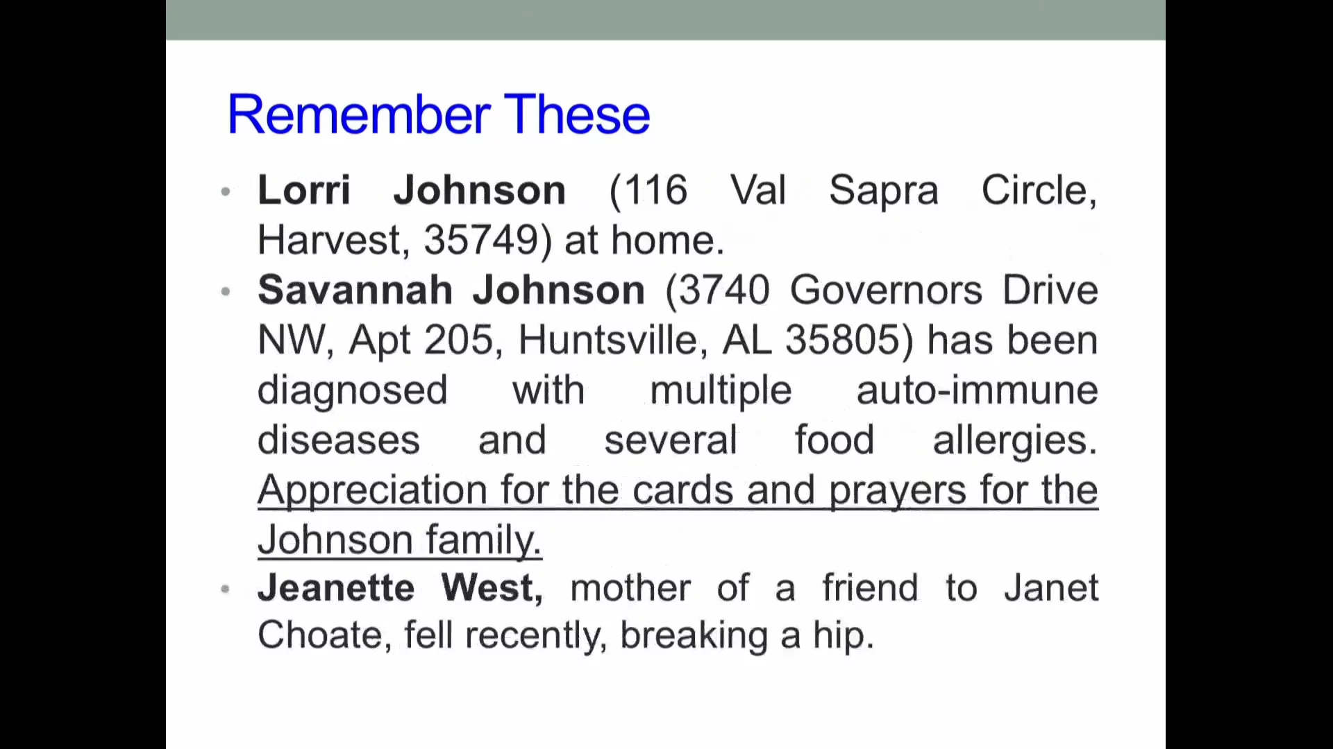 Bethel Service, December 07, 2025