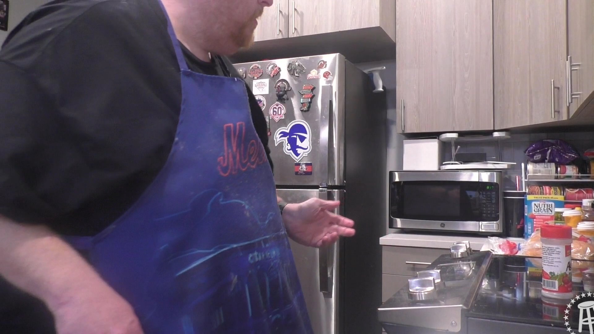 Tank Cooks Air Fryer Bacon Cheeseburger