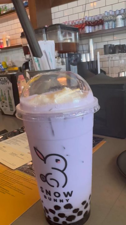 Snow Bunny - taro boba - Bubble Tea Near Me - Delray Beach, Florida