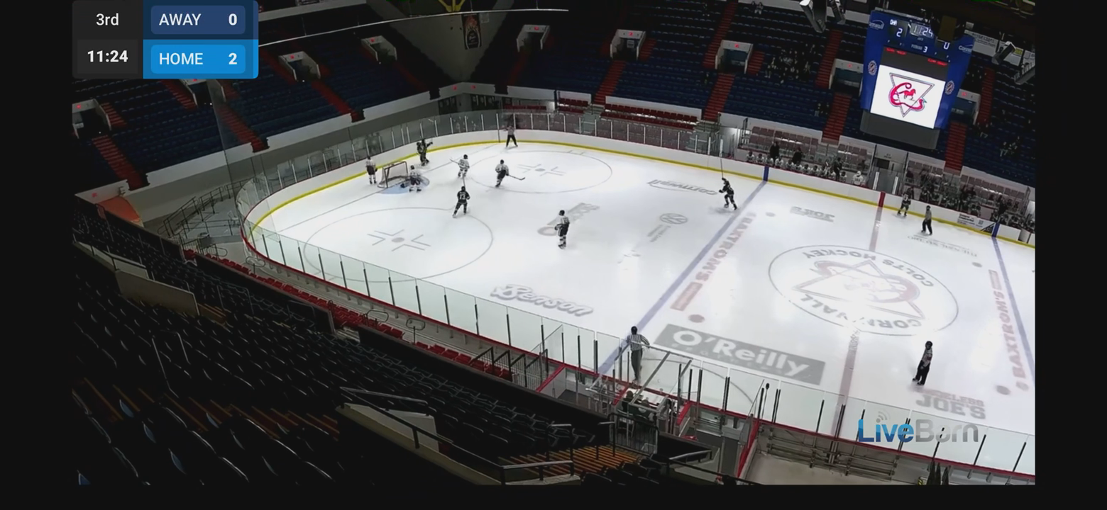 Konnor Bertrand's 1st Goal of the Season | Eastern Ontario Wild U18 AAA
