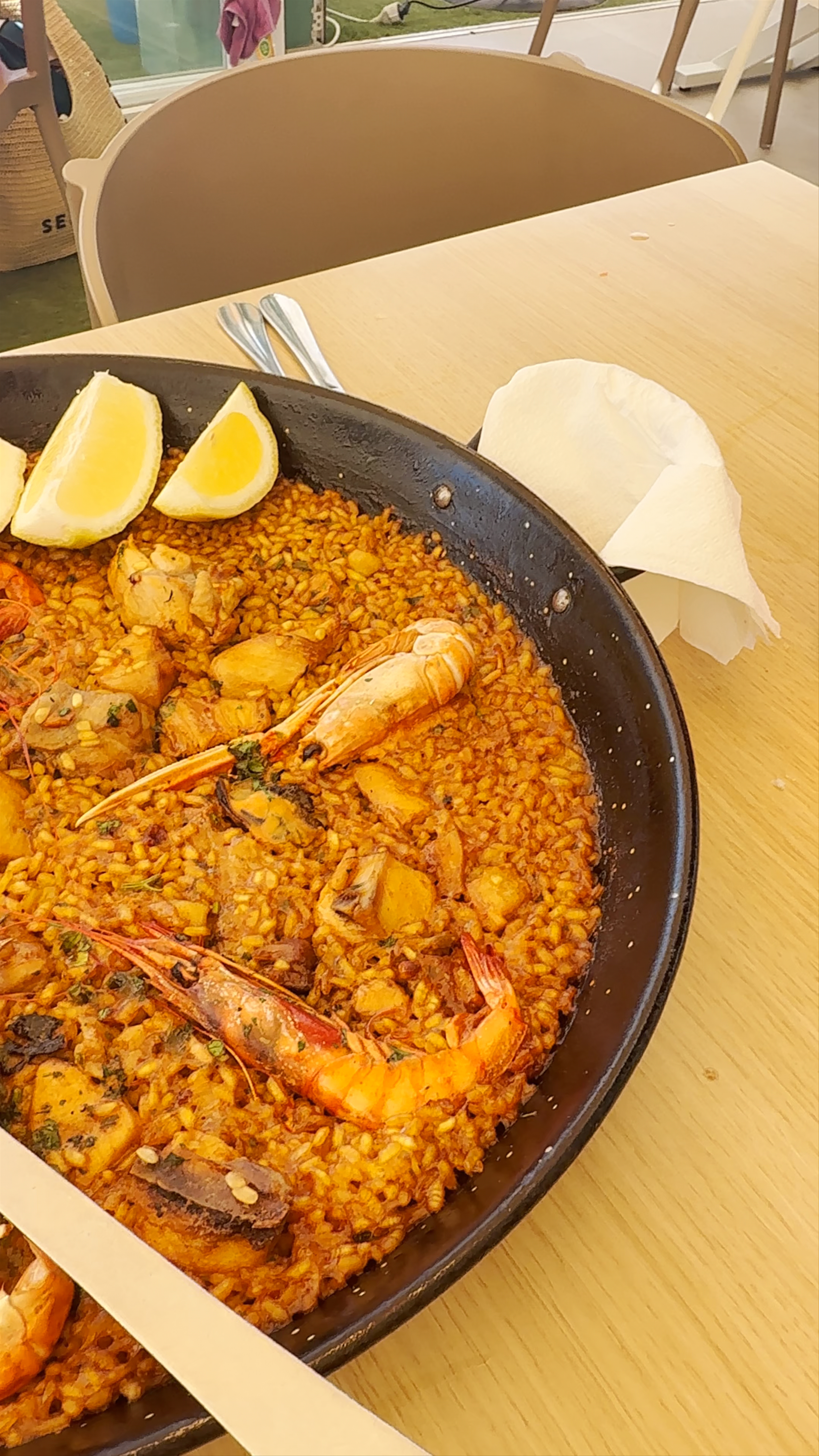 Authentic Paella Feast at Restaurante Mar Azul, Isla de Tabarca