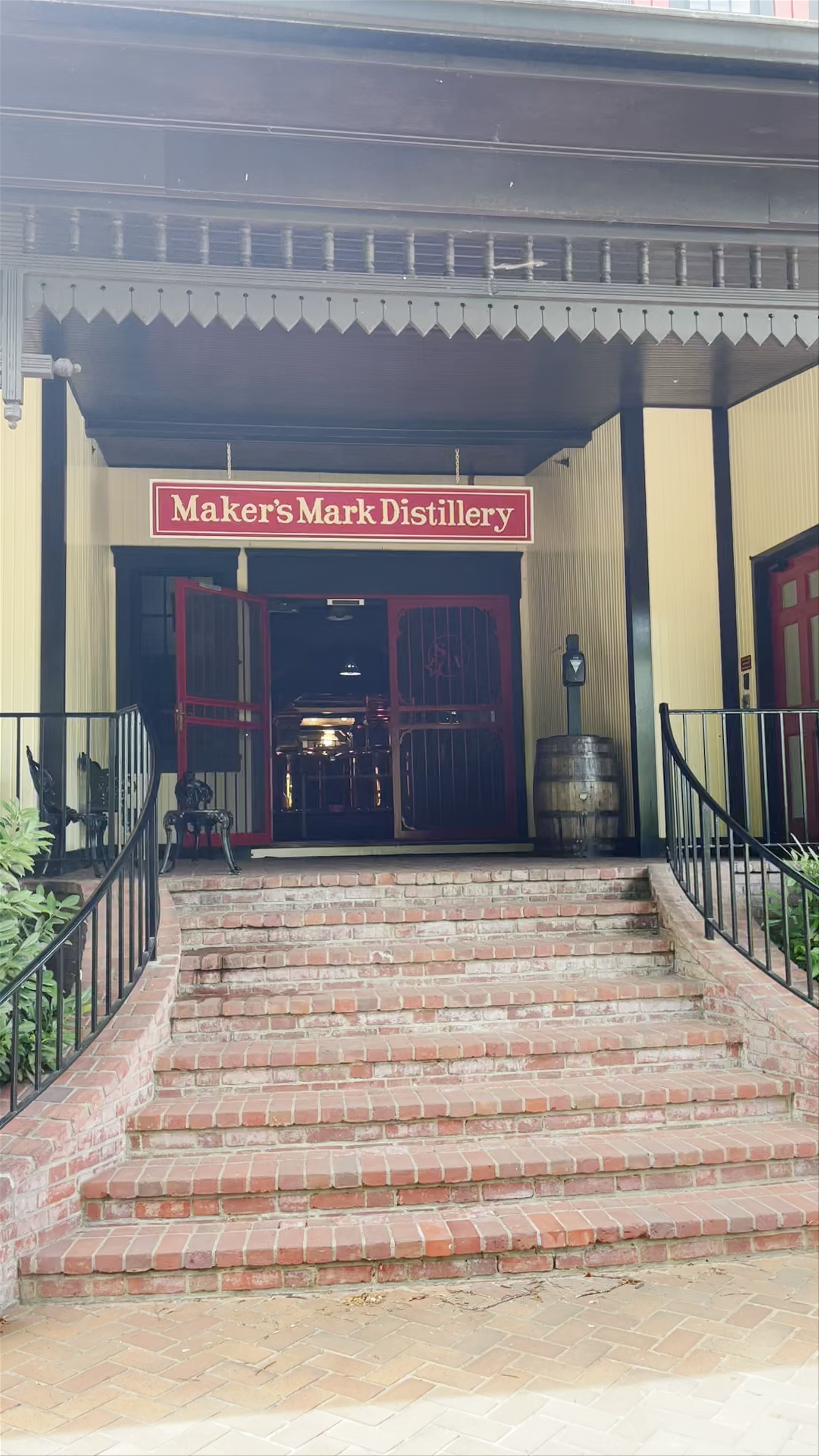 entrance to Maker's Mark Distillery