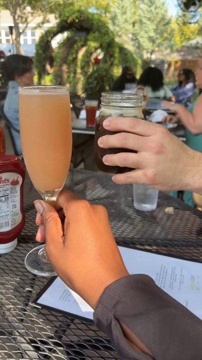 Garden Cafe - The best mimosa - Breakfast & Brunch Near Me - Dallas, Texas