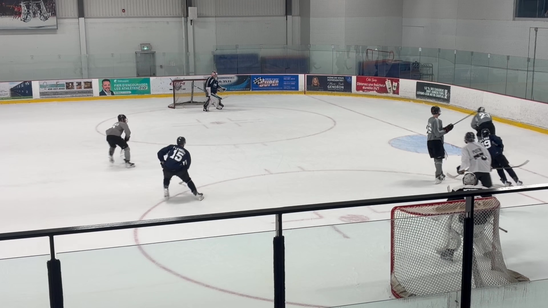 Really good save Quebec training July 2026