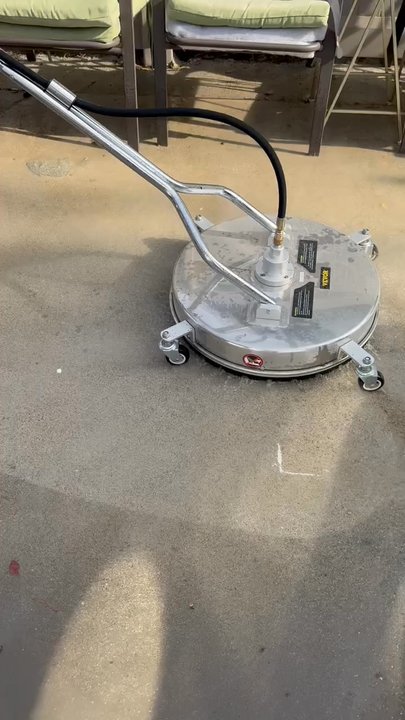 HydroJet Pros - Power washed backyard - Solar Panel Cleaning Near Me