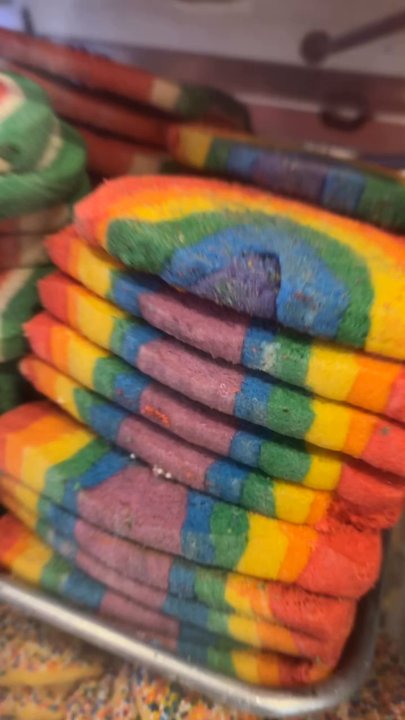 Panaderia Negrete - Rainbow cookies - Bakeries Near Me - Gilroy, California