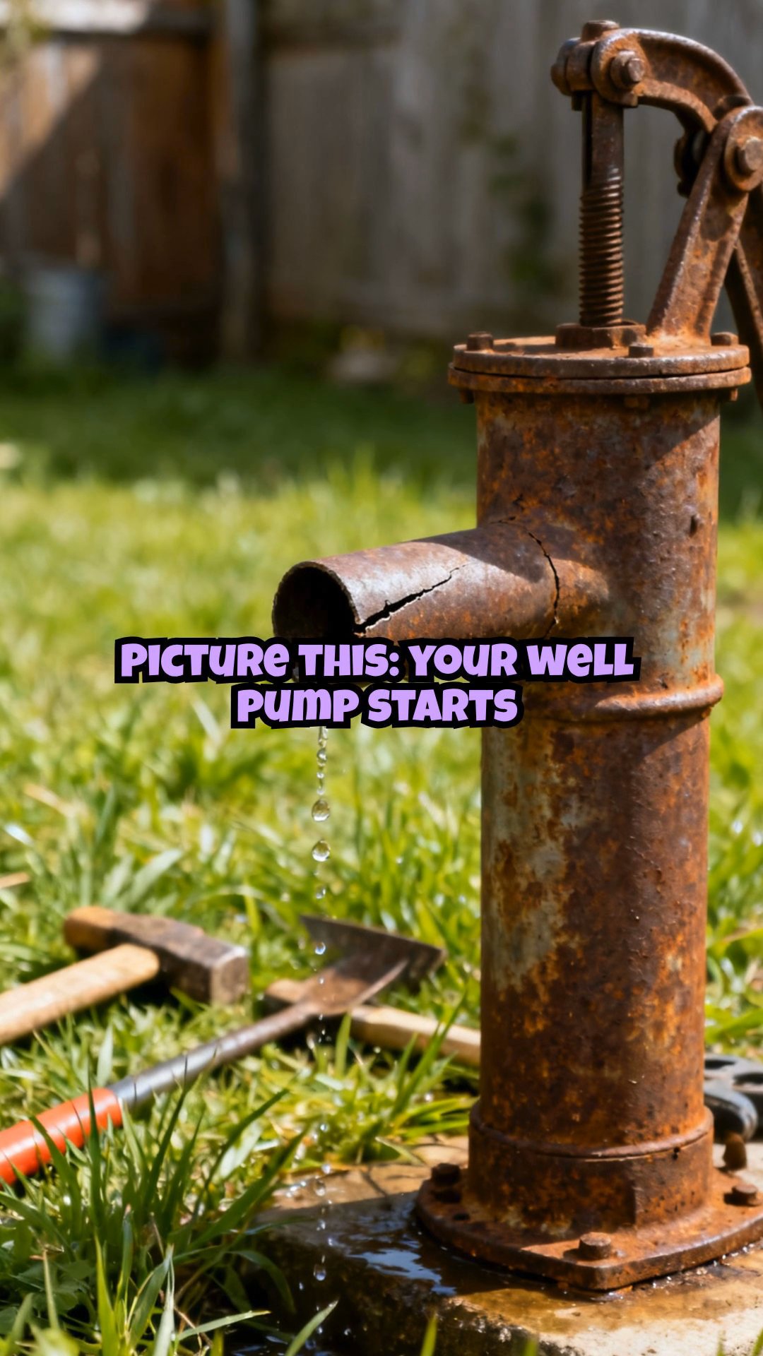 Chewing Gum Catastrophe: When DIY Well Pump Fix Goes Geyser-Wild