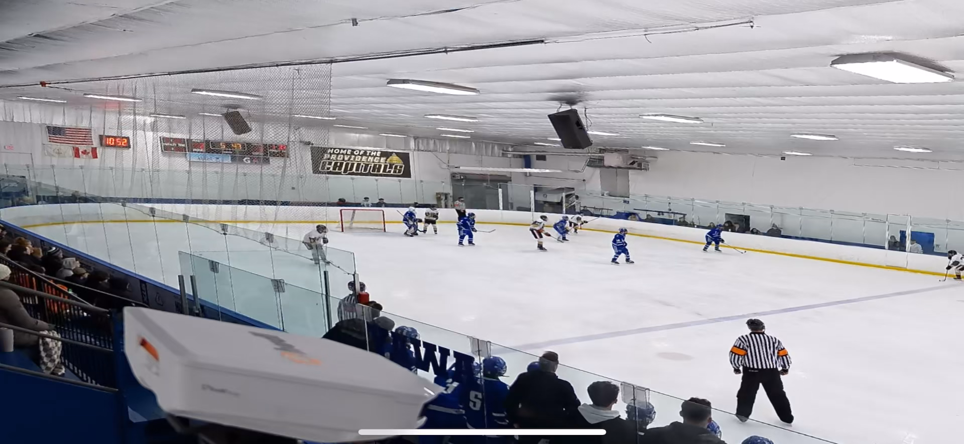 Patrick Bradley's Game-Saving Cross-Crease Stop | Cumberland High Highlights