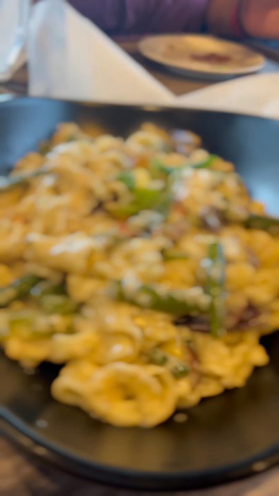 The Foundry - This is the Greek pasta, crab Rangoon dip, and pepperoni pizza, delicious - American Near Me - Jay, Vermont