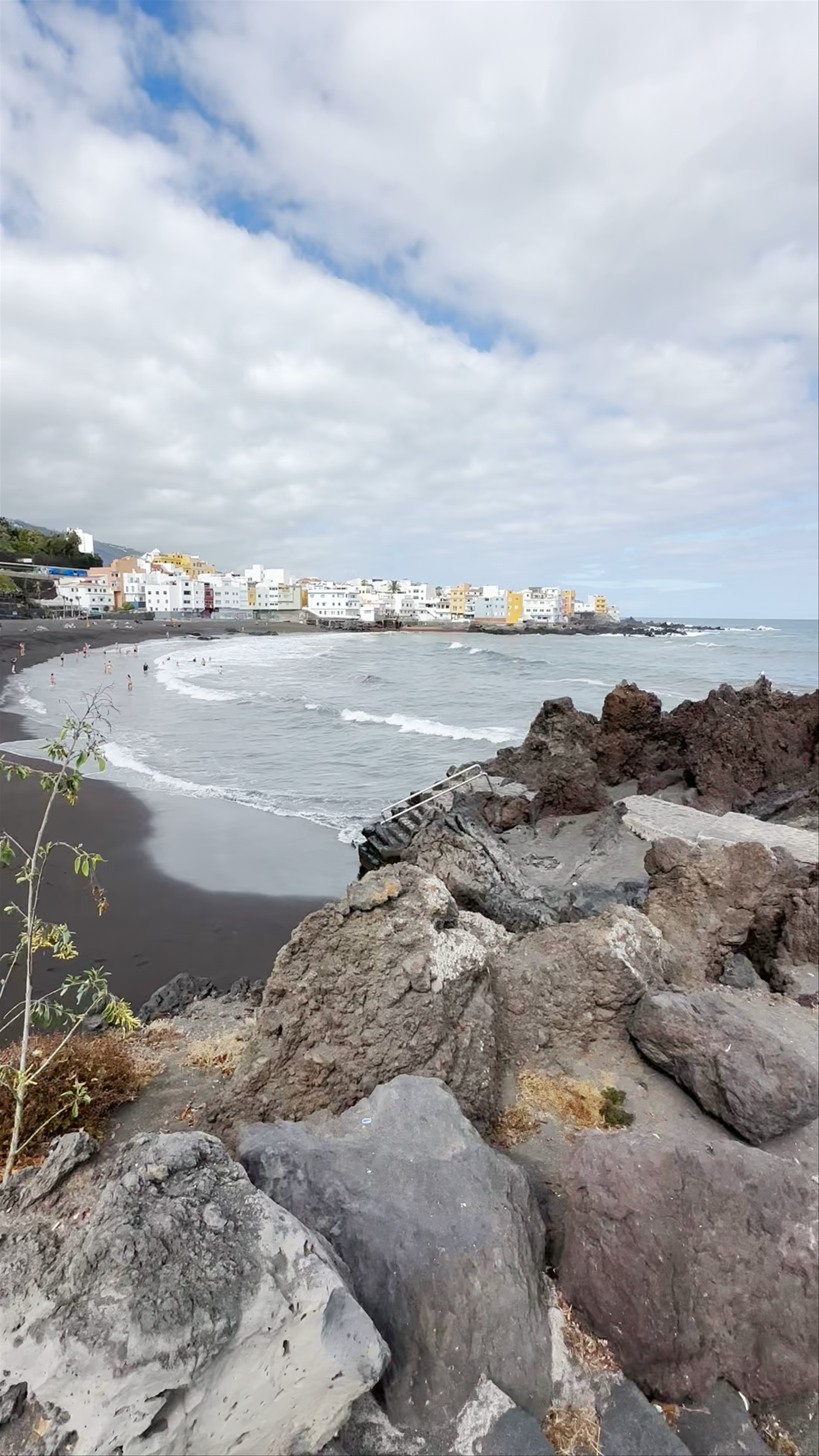 Cascada de la playa