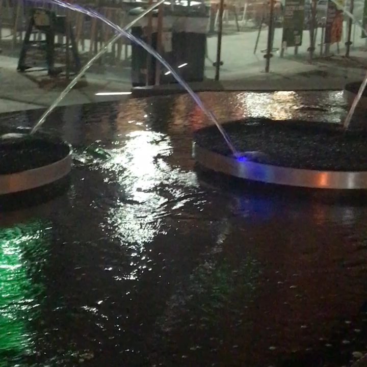 The Runway - The water fountains outside starbucks - Shopping Centers Near Me - Los Angeles, California