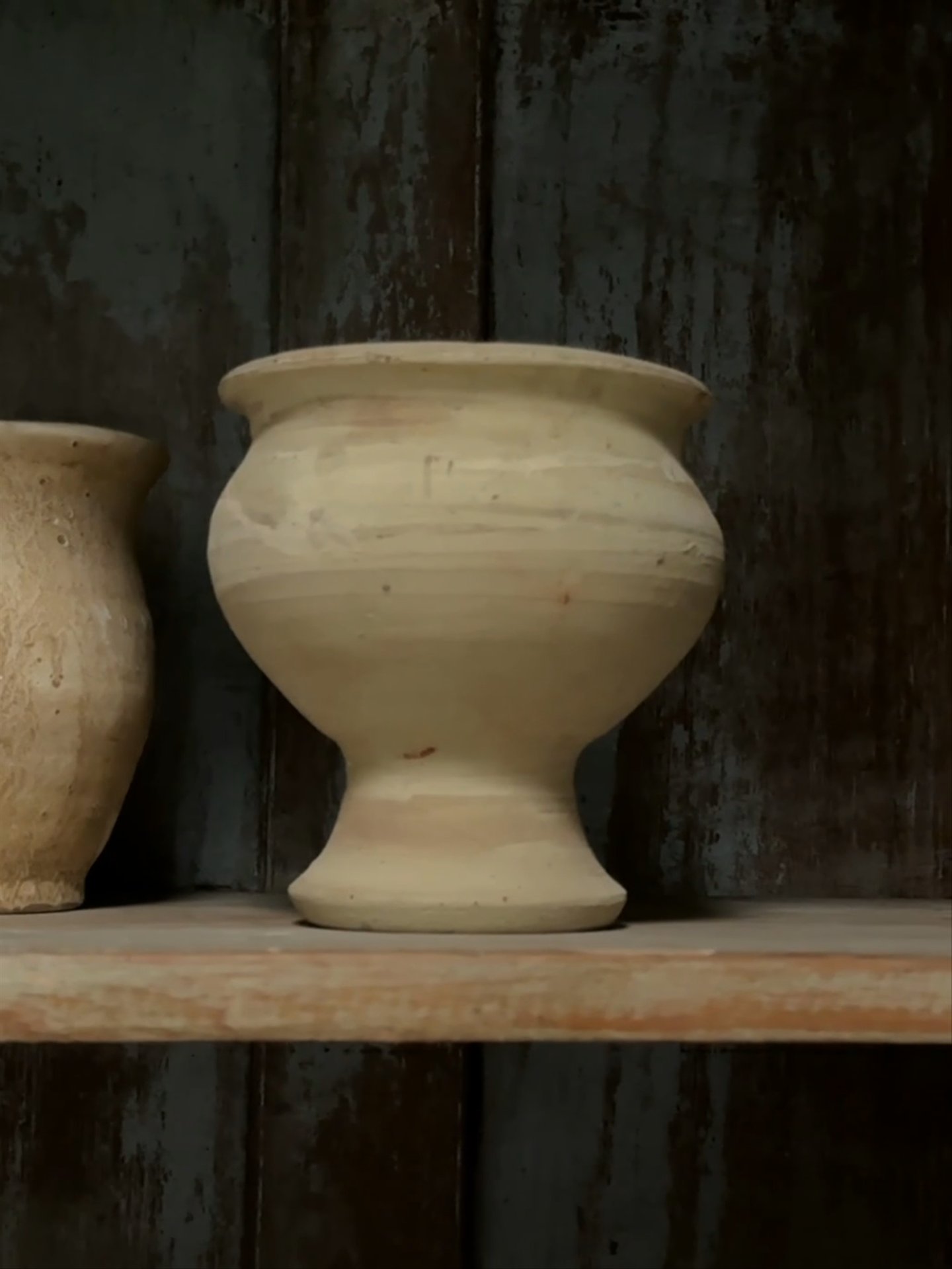 Mini Egyptian Pedestal Bowl - White
