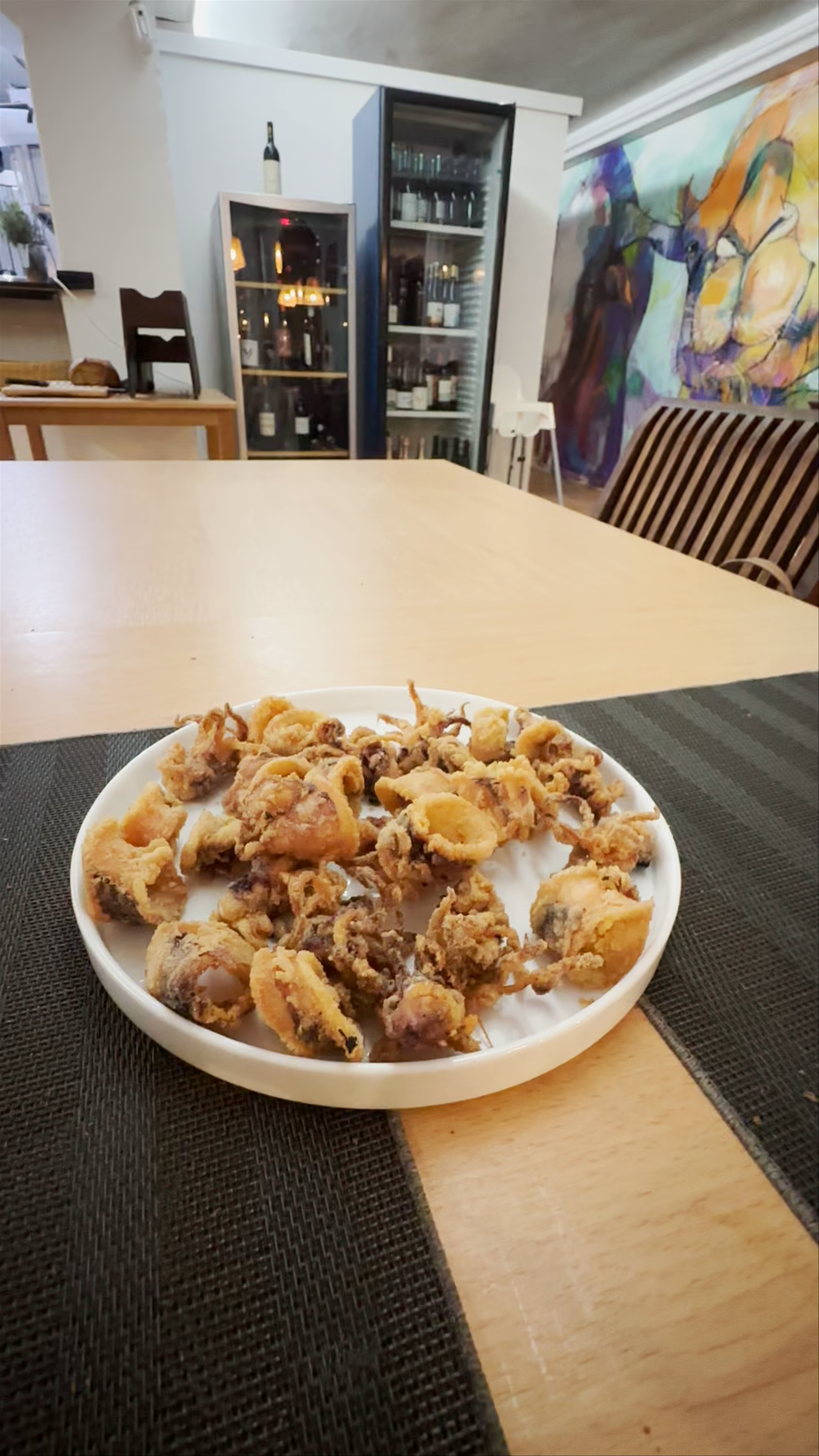 Crispy Fried Baby Squid at Restaurante Salvaje, Morro Jable