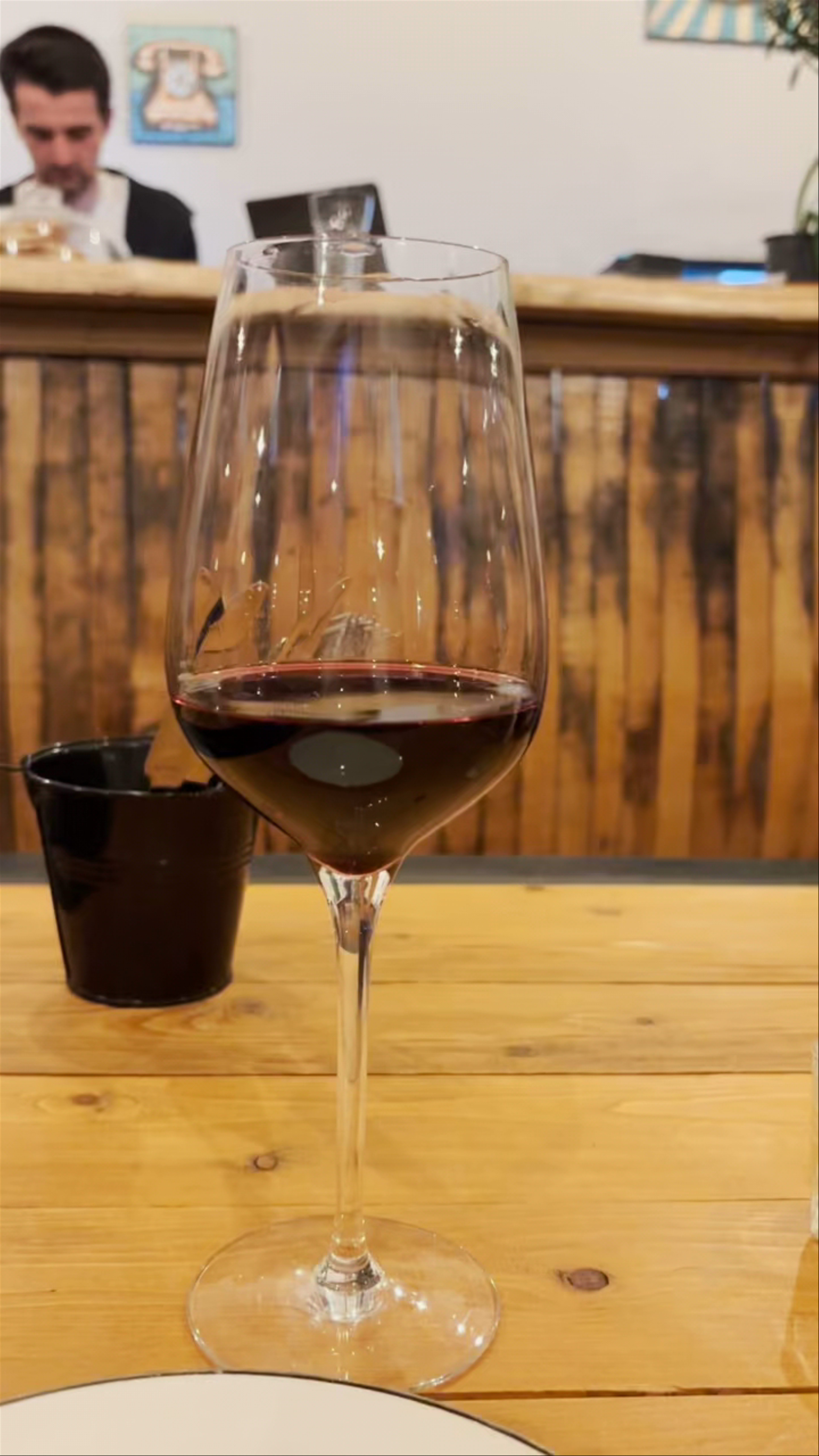 Warm Evening Vibes in a Cozy Georgian Wine Bar