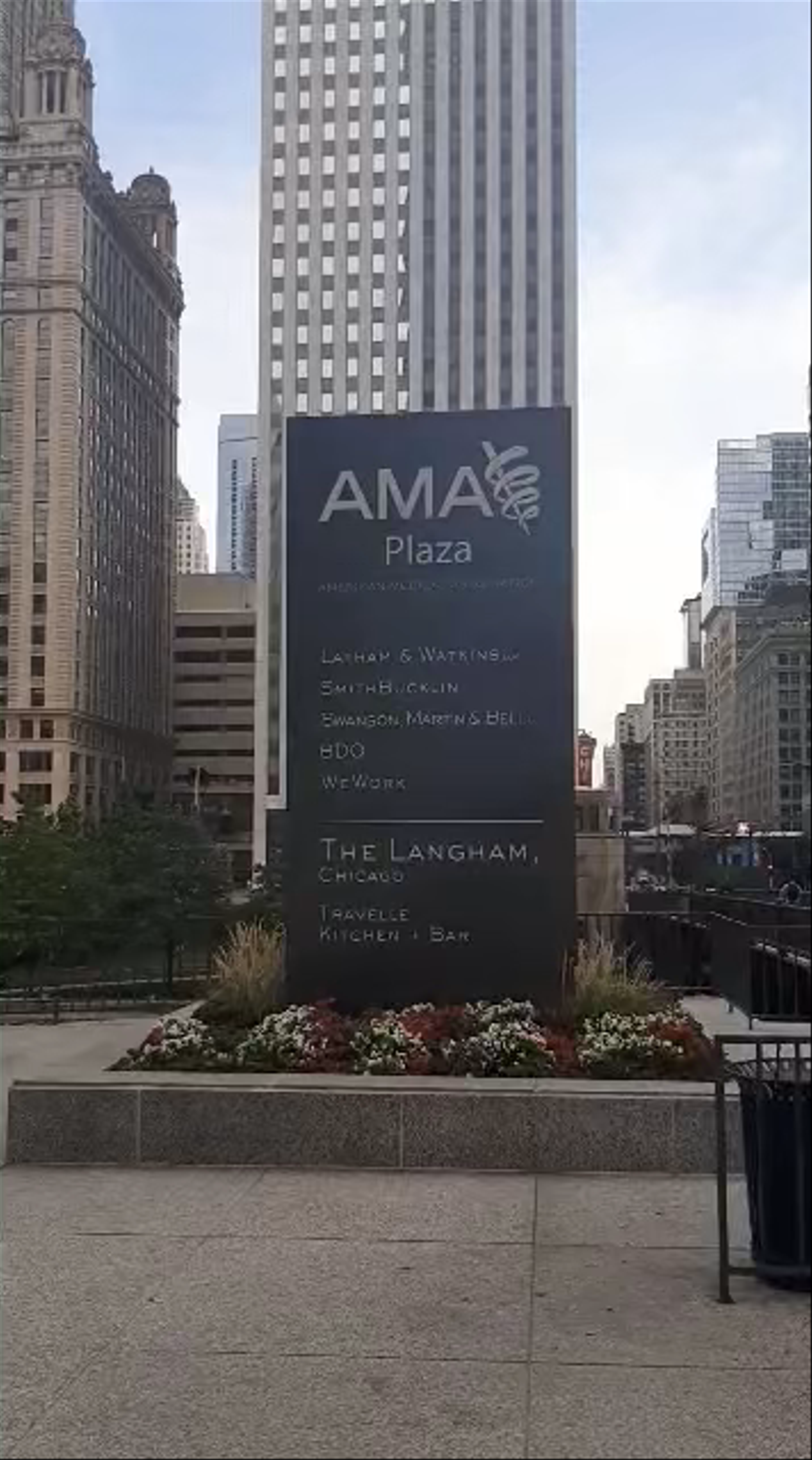AMA Plaza: Urban Serenity and Architectural Wonders in Downtown Chicago