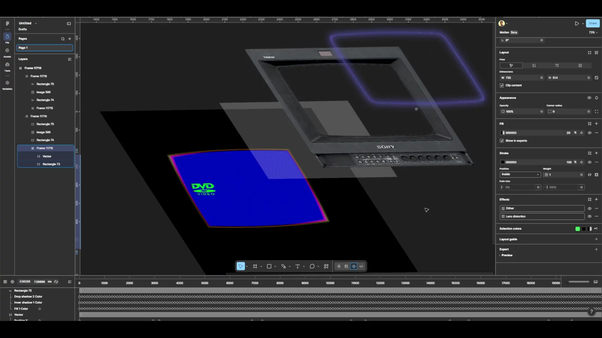 The other tool that starts with F (🤭) is introducing some useful features for motion asset creation... You can easily export and use them in Framer projects.
