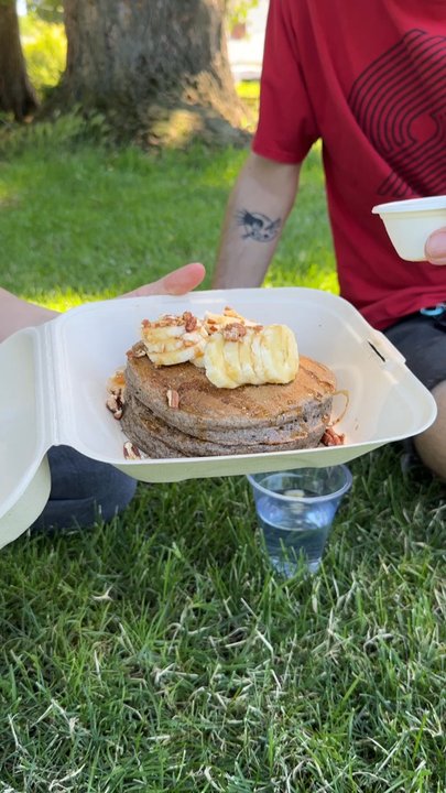 Acorn Community Cafe - Pancakes that don't make you feel bloated after eating them - Cafes Near Me - Eugene, Oregon