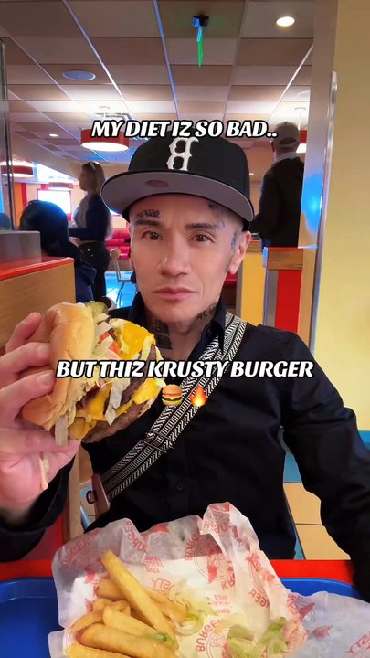 Krusty Burger - KRUSTY BURGER,, BOMB DOT COM!... - Burgers Near Me - Universal City, California
