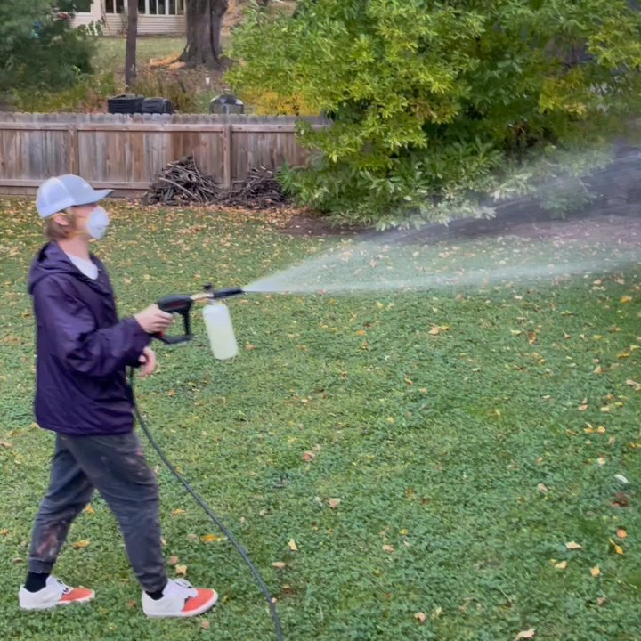 The Total Wash - Aston cleaning the house. Spotless! - Pressure Washers Near Me - Madison, Wisconsin