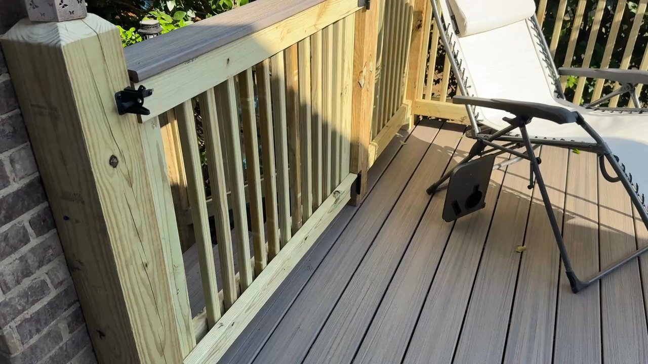 Southern Pine Properties - Deck after rebuild - General Contractors Near Me