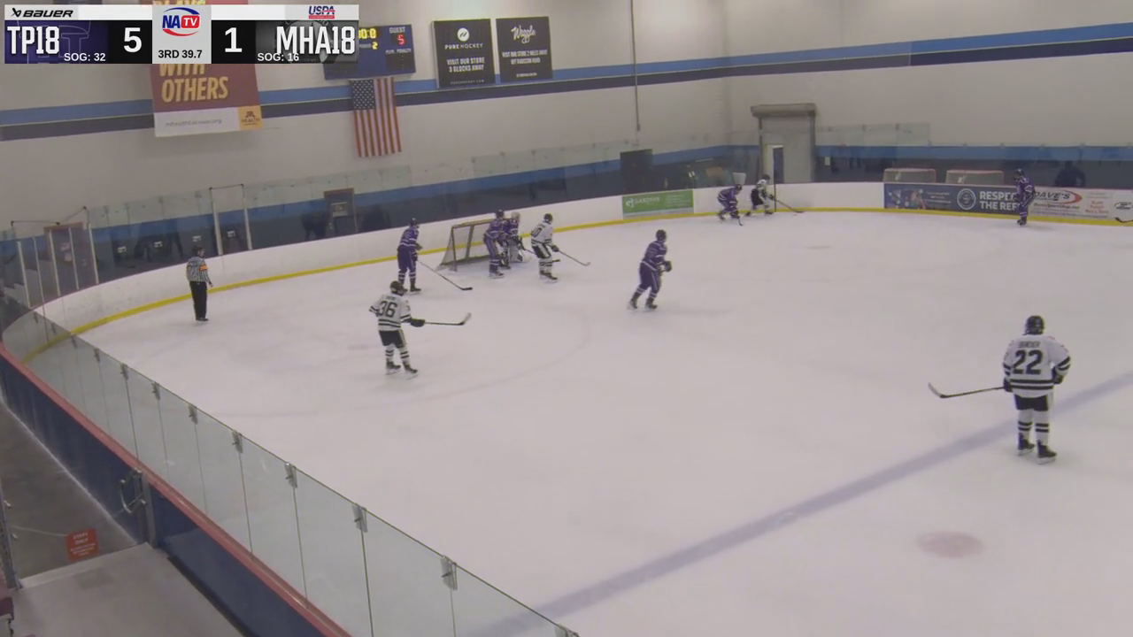 Steel Owens' Sharp Shot: Tip-In Highlight from Monument Hockey Club