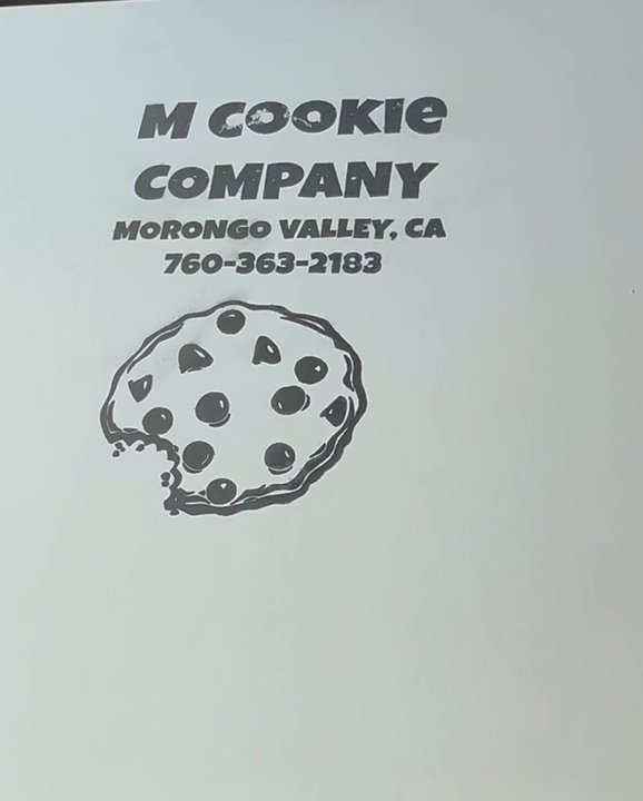 Morongo Cookie Company - Box of cookies - Desserts Near Me - Morongo Valley, California