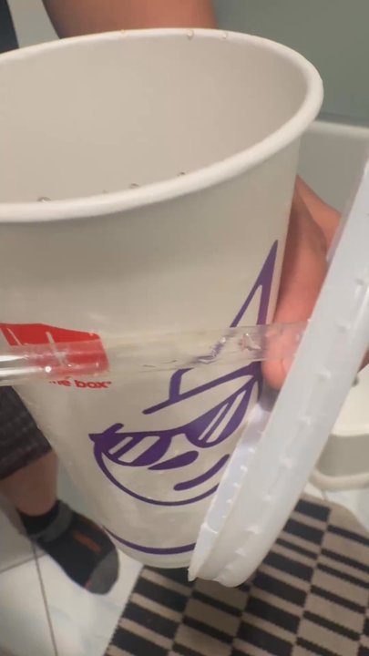 Jack in the Box - Soda machine dispenser nozzle - Burgers Near Me - Van Nuys, California