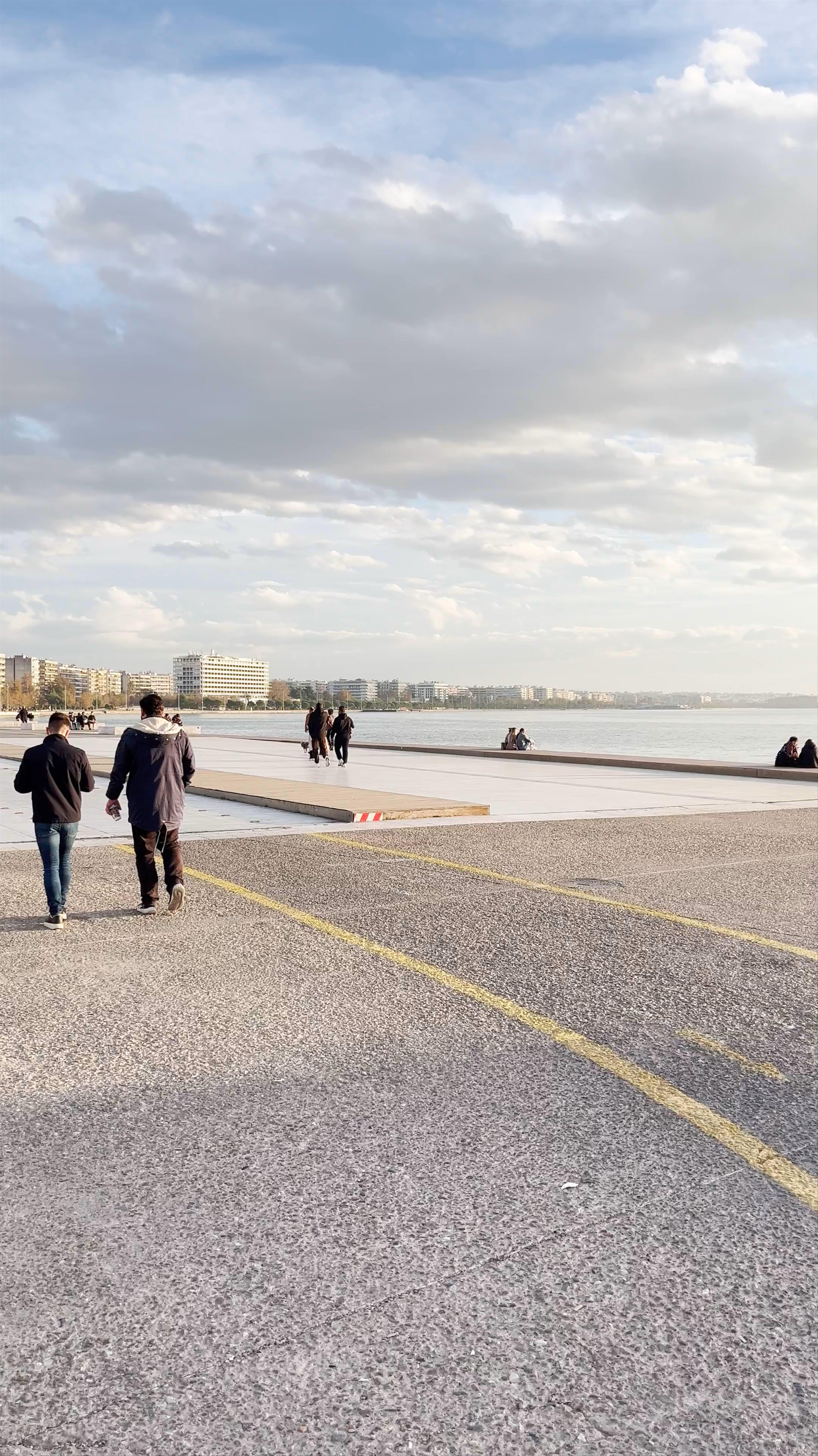 Sunset Serenity at Nea Paralia Thessaloniki Rest Park