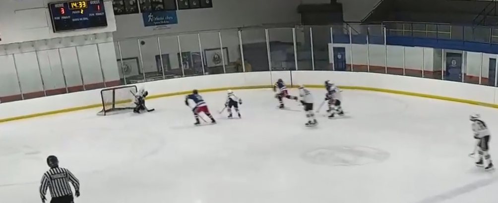 Goal: Smithtown Hauppauge Bulls Freshman Red