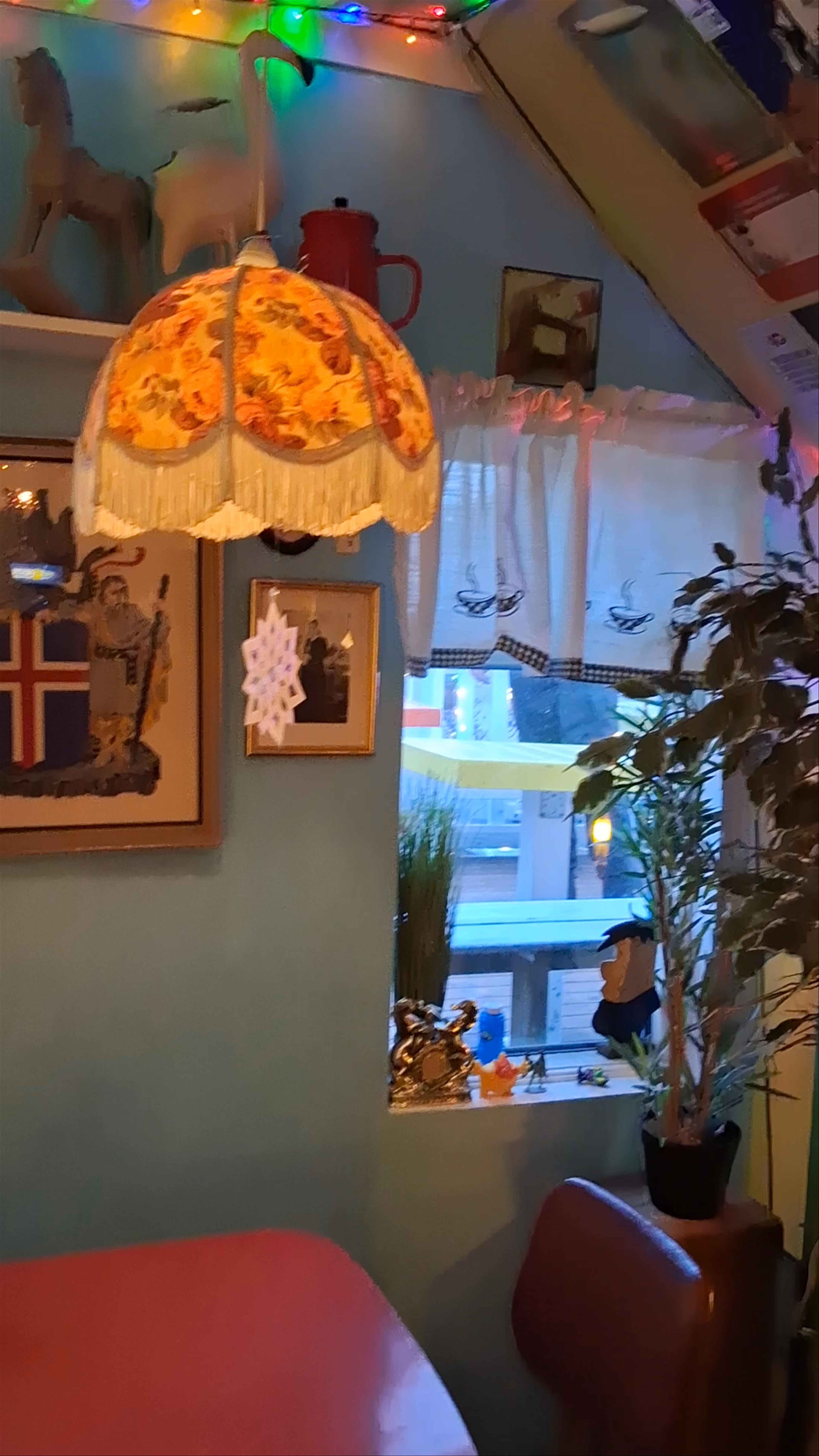 Cozy Vintage Charm at Café Babalú in Reykjavík, Iceland