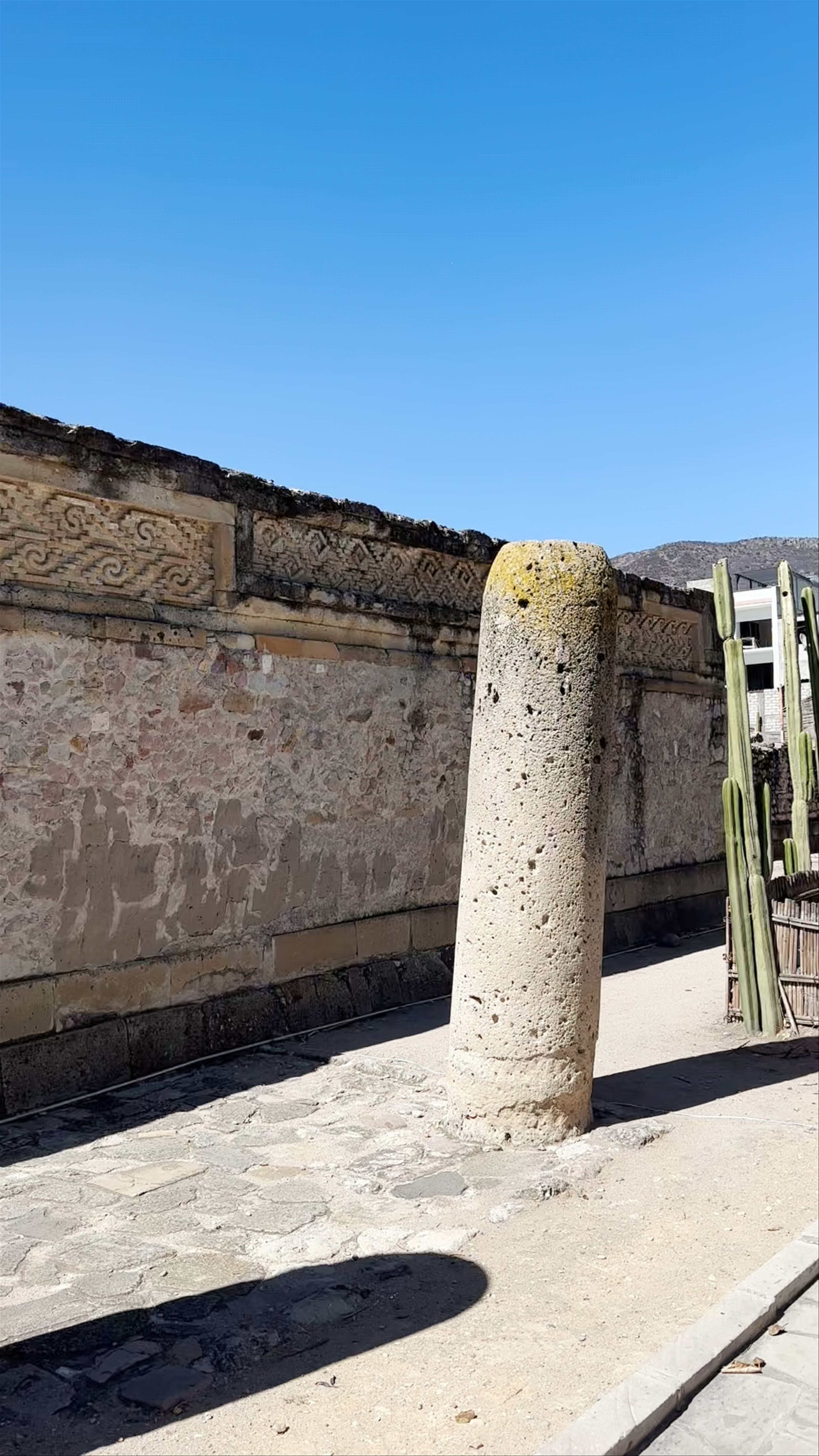 Entrada Zona Arquelógica de Mitla