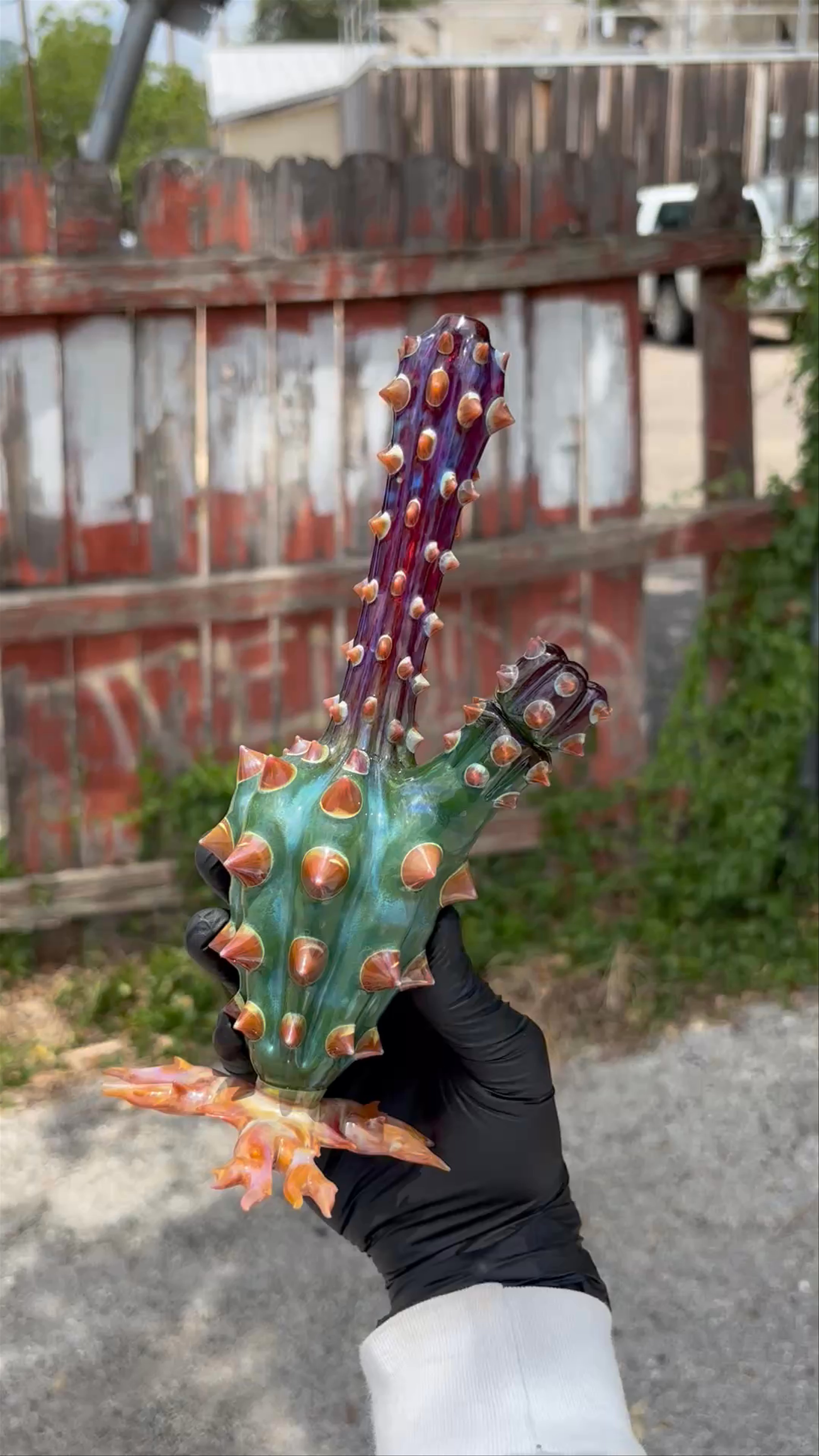 Preview pic of Unparalleled 10mm bong w/ matching slide