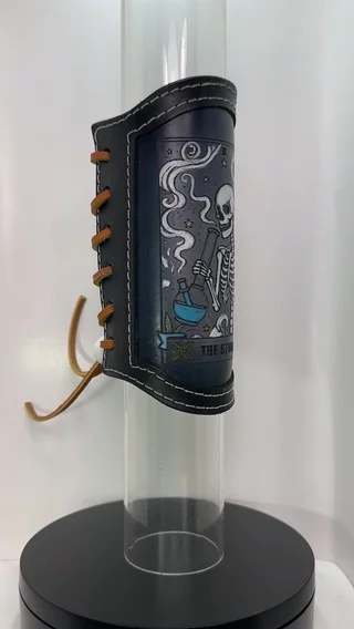 Preview pic of RipGrip-The Last Toke Leather Sleeve-Accessory Piece