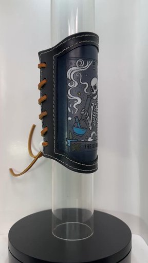 Preview pic of RipGrip-The Last Toke Leather Sleeve-Accessory Piece