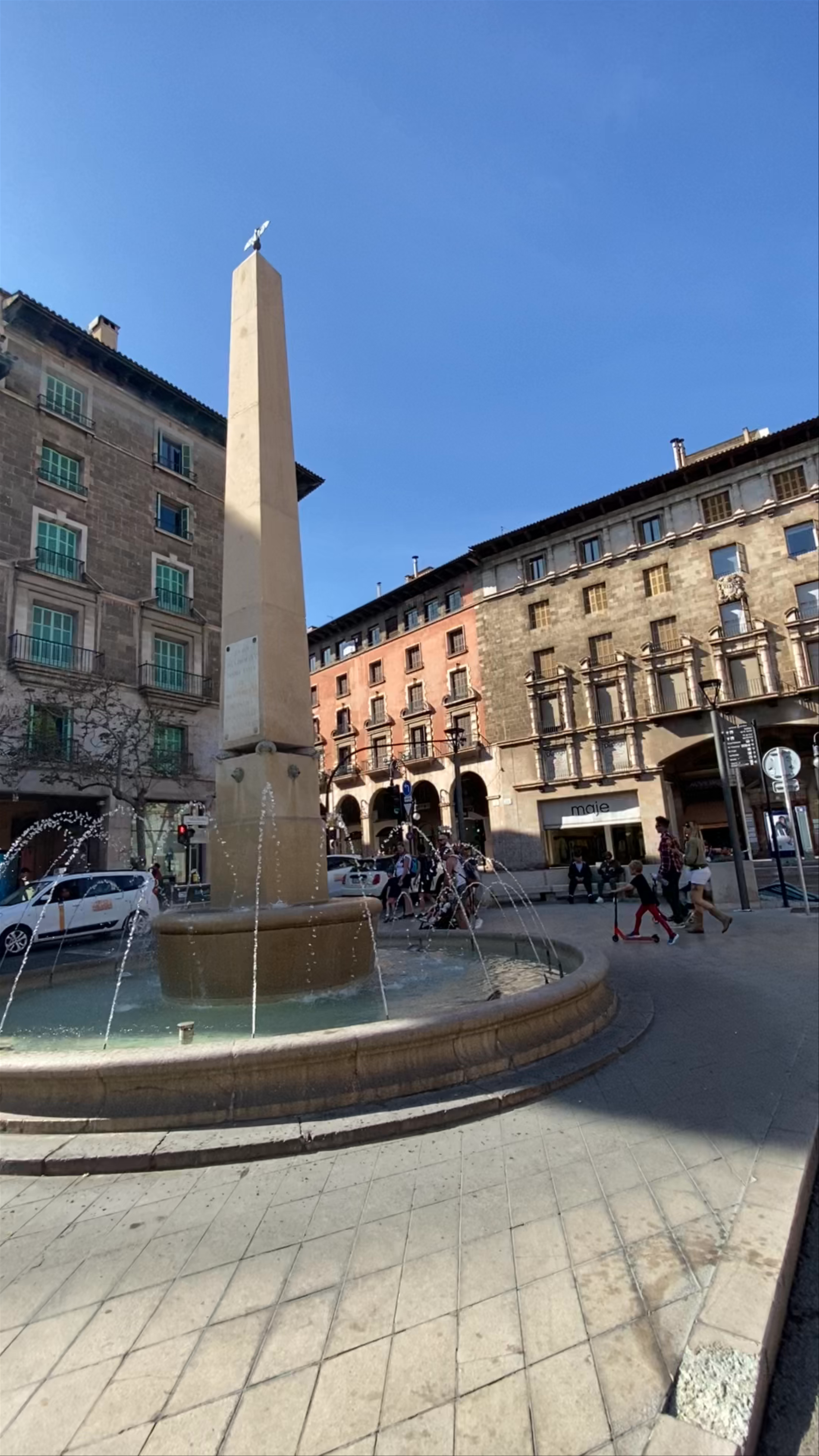 Vibrant Stroll Through Passeig del Born, Palma de Mallorca